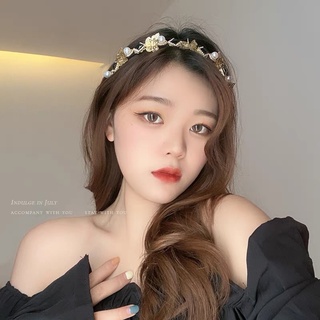 Bờm-cài tóc băng đô đính đá sang chảnh