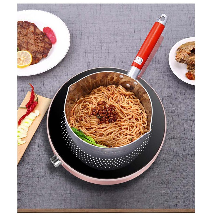 Bếp Từ Đơn - Bếp Từ Tròn Đa Năng Công Suất 2200W mặt kính cường lực Phím Cơ chế độ an toàn- Bảo Hành 6 Tháng