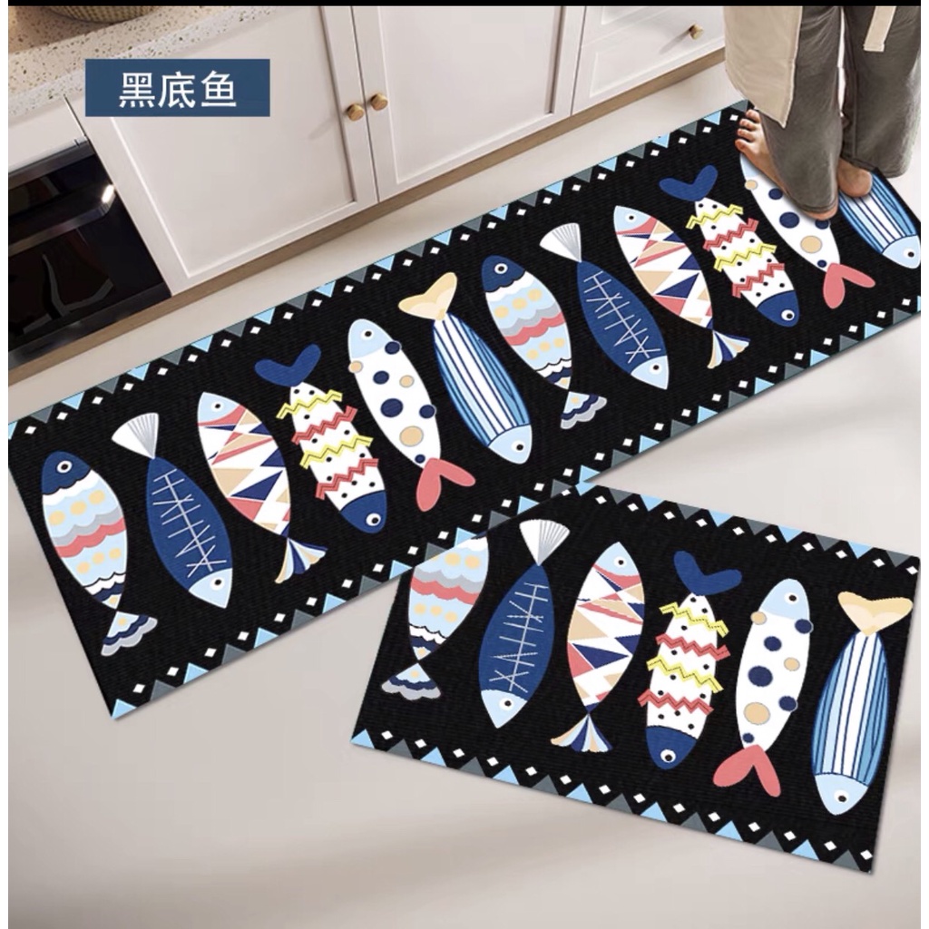Bộ 2 Thảm Chùi Chân Cao Cấp Chống Trượt Thấm Hút Tốt  88201 SHOP KHO TỔNG88