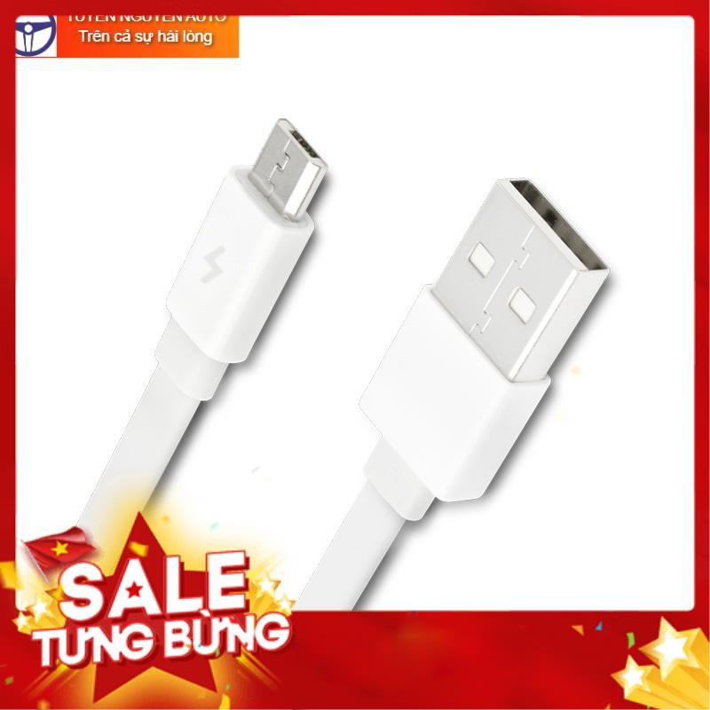 Dây cáp sạc Micro USB dài 30cm dùng cho điện thoại, máy tính bảng, tẩu sạc xe hơi, ô tô