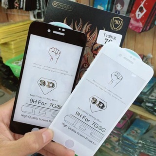 Cường lực 9D bảo vệ full màn ip6/7/8g, ip6 plus,ip6s plus