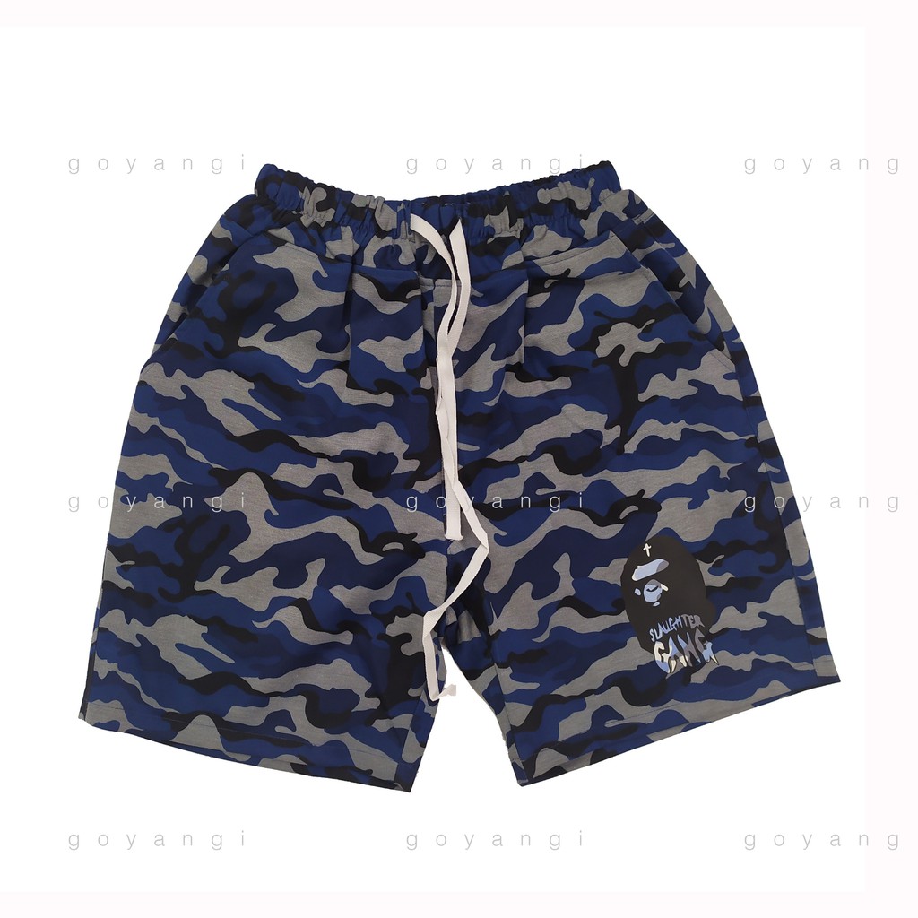 Quần short Bape camo có 3 màu cho cả nam và nữ