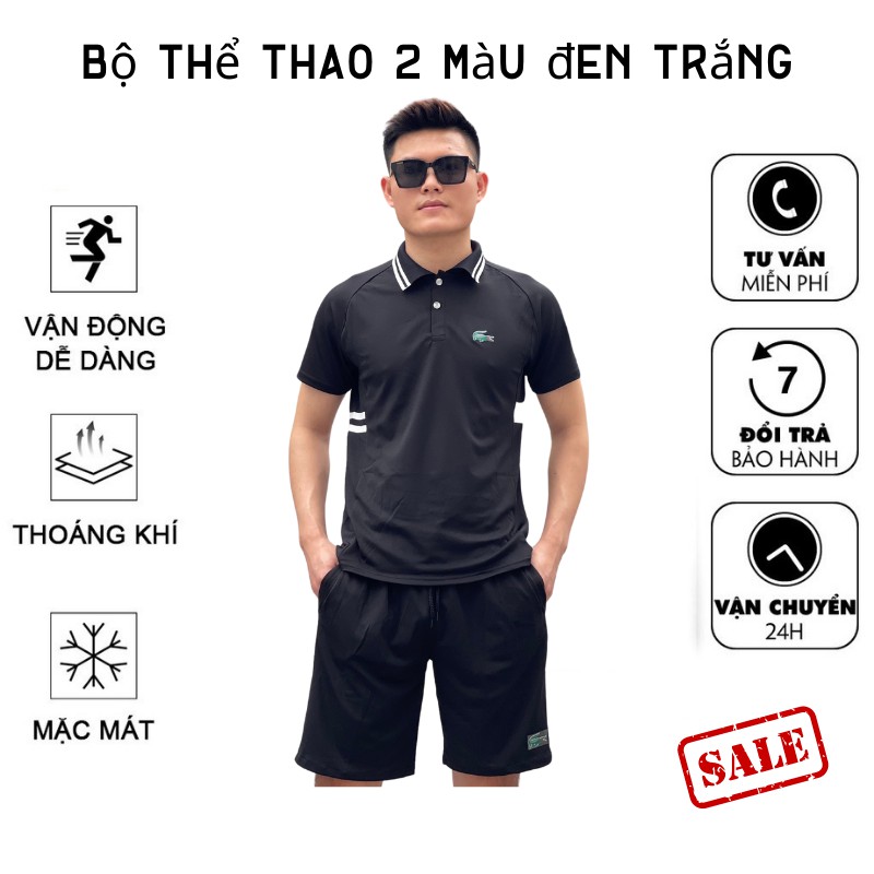 Bộ thể thao nam SALE bộ đồ hè cao cấp xịn, mặc đi chơi, tập gym mới nhất  mùa hè 2021 [Mã LaC0001]