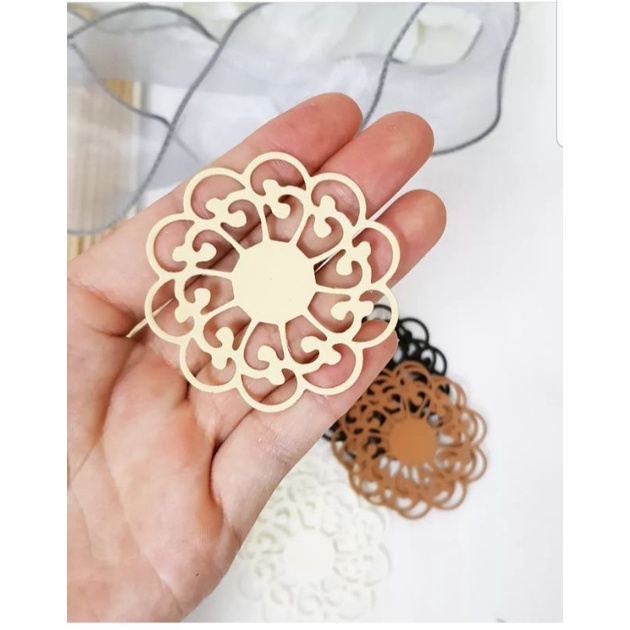 Giấy cắt khuôn hoa ren 01
