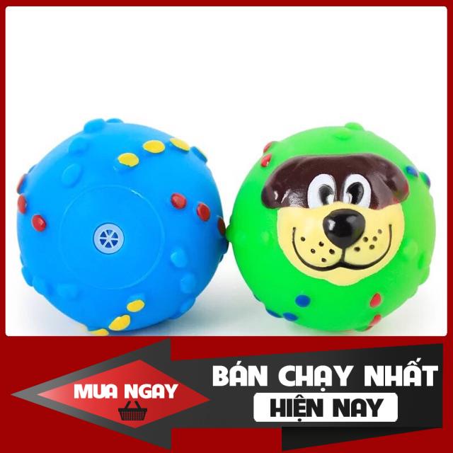 [❌GIÁ SỈ❌] BÓNG MẶT CHÓ ĐỒ CHƠI CHO CHÓ MÈO 0 ❤️