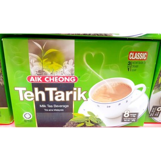 trà sữa aik cheong tehtarik 8 gói X40g truyền thống .date: 12.2021-malaysia