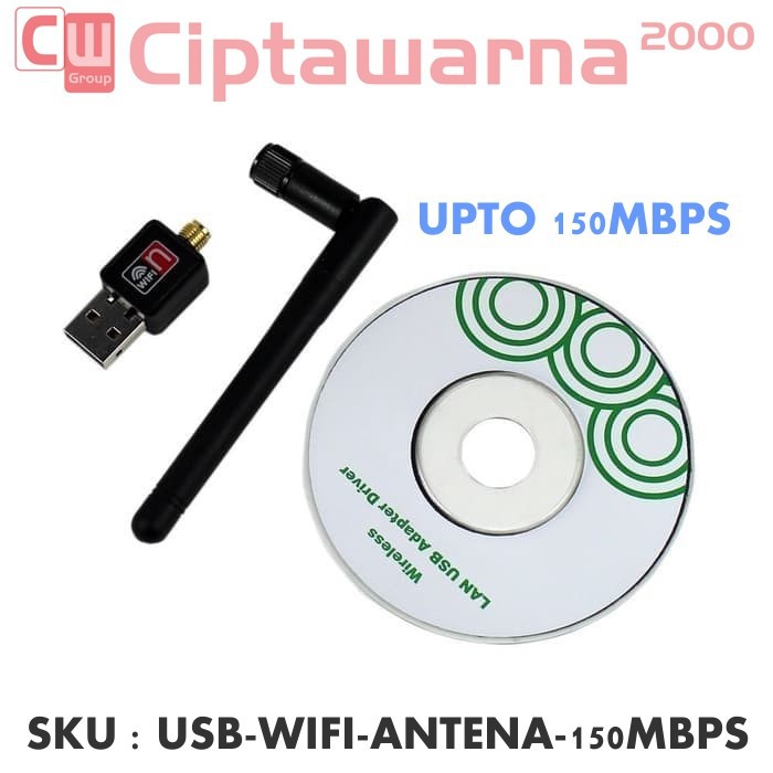 Ăng Ten 150mbps / 300mbps Usb Wifi + Bộ Phát Tín Hiệu 802.11n 150mbps