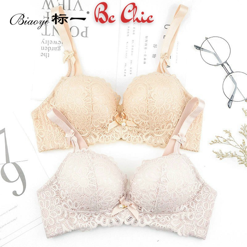Áo lót nữ cao cấp Thái đệm dày 8cm không gọng X5 BC_CHIC LINGERIE