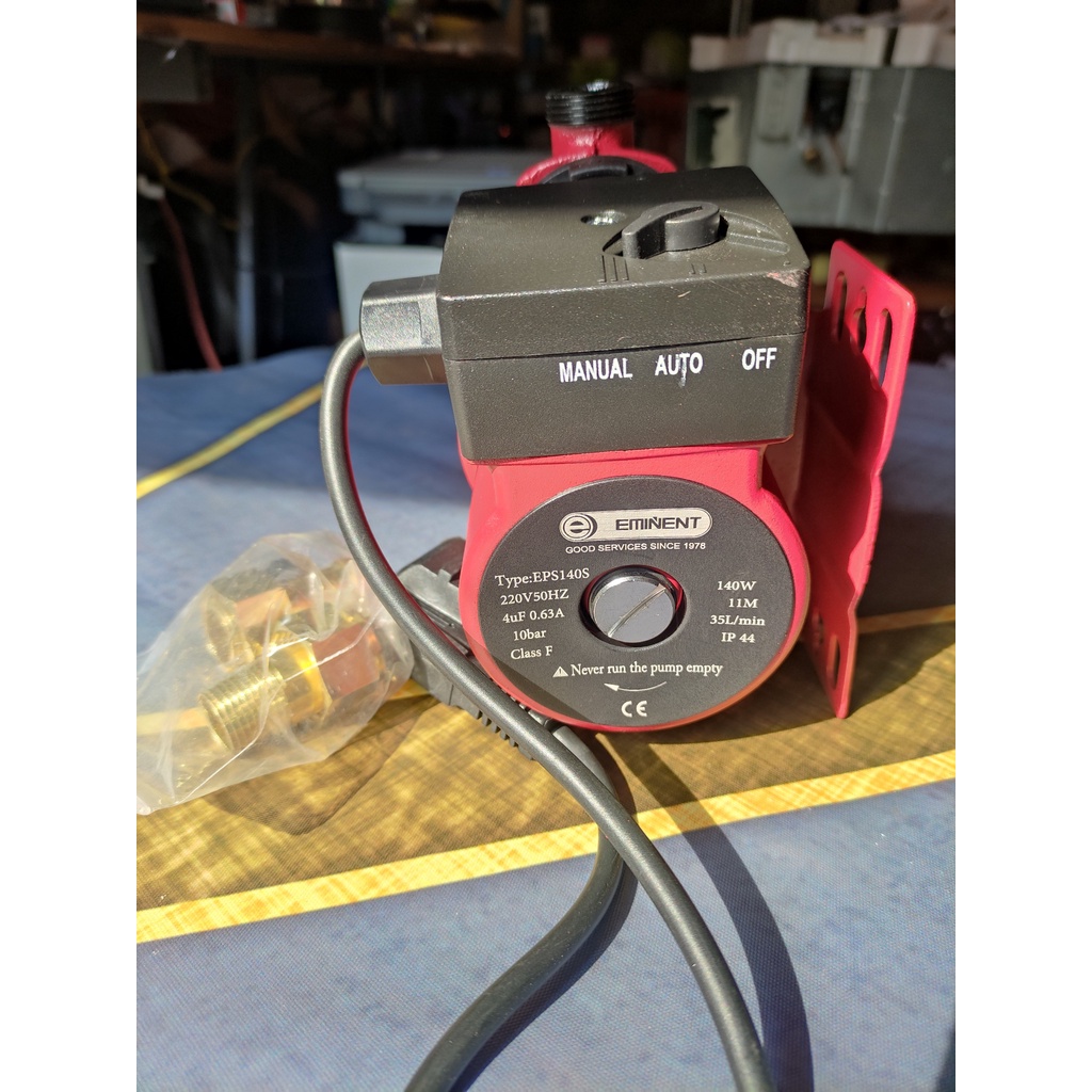 Bơm tăng áp nước nóng siêu êm 140W - Eminent Thái Lan