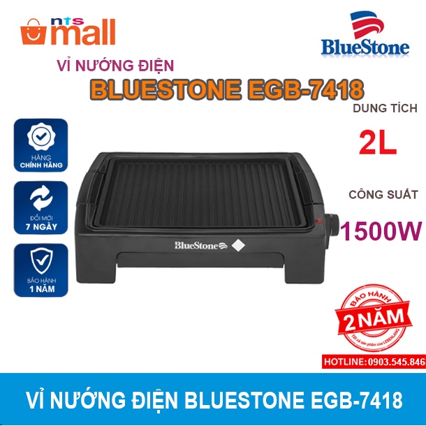 Vỉ nướng điện BlueStone EGB-7418
