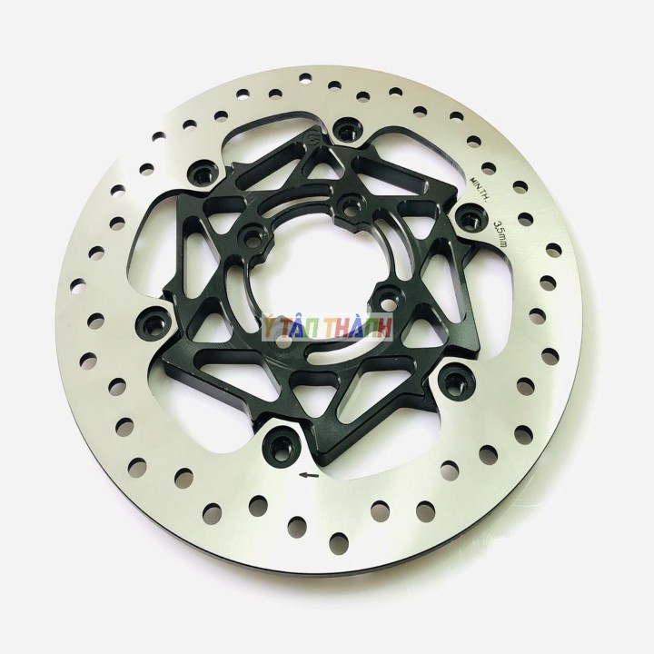 Đĩa Thắng 260Mm Lòng Nhôm Đen Loại 1 MS1673