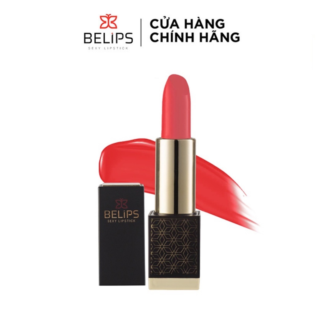 Son Thỏi Siêu Mướt Mềm Mịn Môi Belips Thiên Nhiên Không Chì An Toàn Cho Cả Bà Bầu Sexy Lipstick (3,7g)