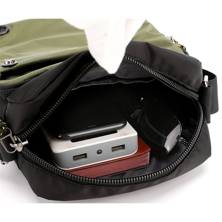 Túi đeo chéo nam cao cấp, vải Oxford chống thấm nước, nhiều ngăn thoải mái đựng đồ, phù hợp đeo đi chơi, đi làm, đi học. | BigBuy360 - bigbuy360.vn