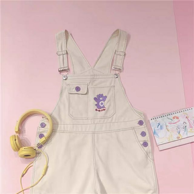 Yếm nữ cute 2 màu trẻ trung phong cách hàn order taobao Đình Đình trả hàng | BigBuy360 - bigbuy360.vn