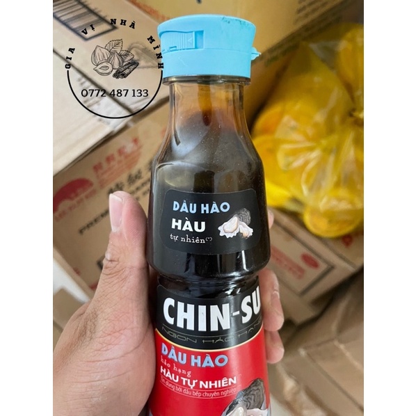 DẦU HÀO CHINSU HÀO TỰ NHIÊN CHAI 400GR