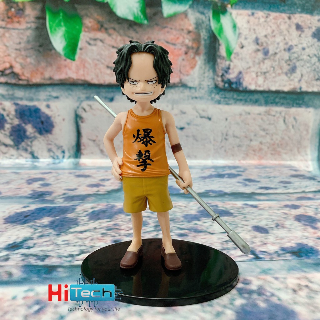 Mô hình để bàn 5 nhân vật One Piece siêu dễ thương kèm chân đế, cao 10cm