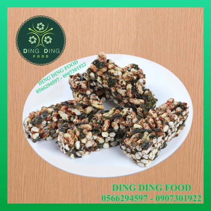 [1 TÚI] Kẹo Gạo Lức Rong Biển 200g Tân Huê Viên| Kẹo Dinh Dưỡng| Ăn Vặt| Đặc Sản Sóc Trăng - DING DING FOOD