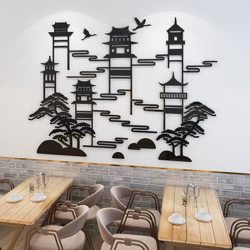 Tranh dán tường 3D hàng  order