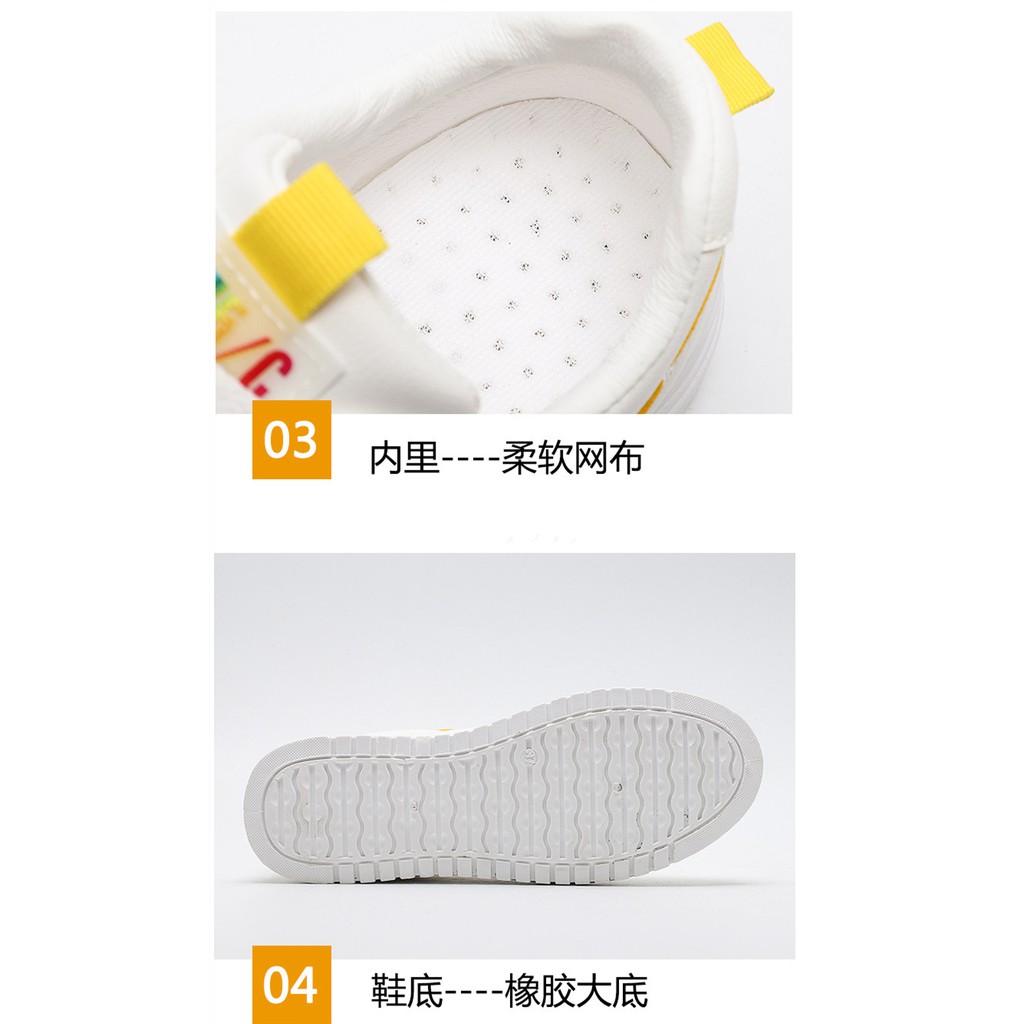 Sneaker Nữ Giày Bata Nữ Giày ULZZANG đế phẳng 3P Hoạ Tiết