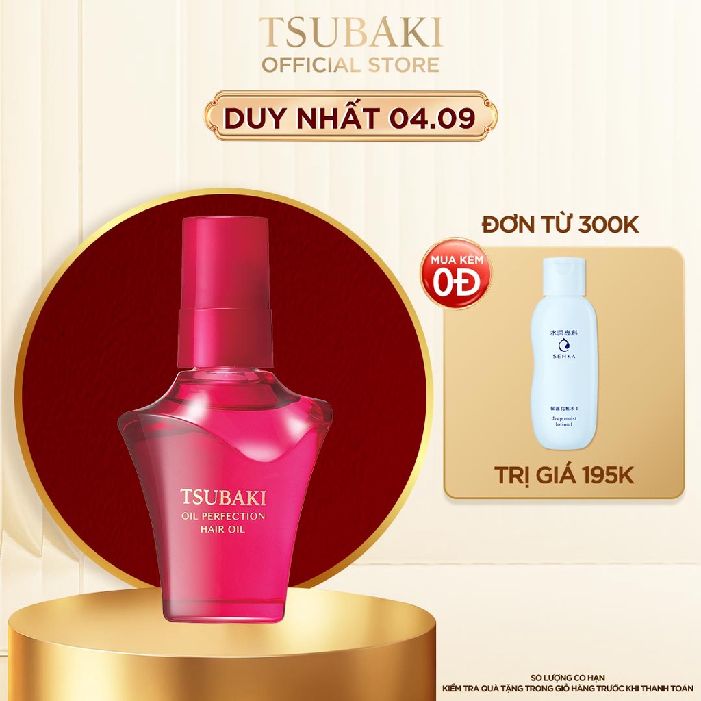 Dầu dưỡng tóc Tsubaki phục hồi hư tổn 50ml