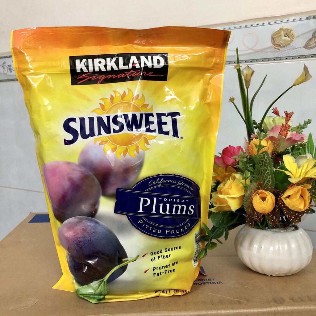 { SALE221 } ❤ [Date 4/2022] Mận sấy khô Kirkland Sunsweet Dried Plums 1,59kg Mỹ, dẻo ngọt, giàu chất xơ, ngừa táo bón ( 