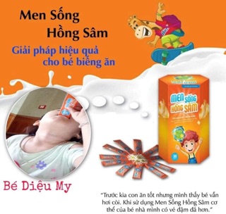Men sống hồng sâm