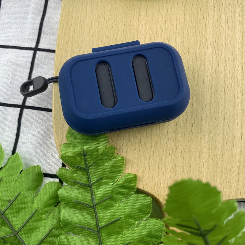 Bộ Ốp Bảo Vệ Tai Nghe Không Dây Bằng Silicone Hình Đầu Lâu Kẹo Dime