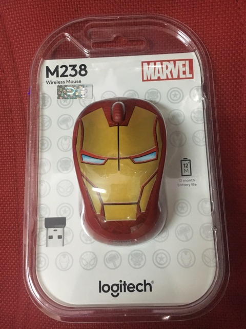 Chuột không dây Logitech M238 Marvel