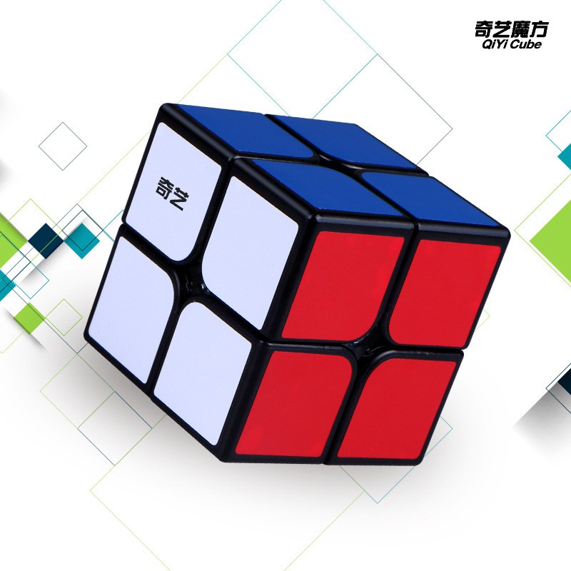 {Quà tặng khẩu trang} Rubik 2 x 2 Black Mamba - Đồ Chơi Xếp Hình