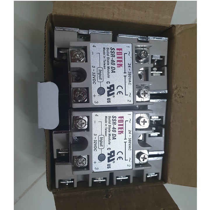 Relay bán dẫn / SSR Fotek 40DA / 40VA / 40AA / 40VA-H / 40AA-H