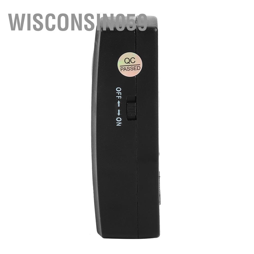 Wisconsin059 120DB Security Remote Control Wireless Vibration Alarm Monitor Detector