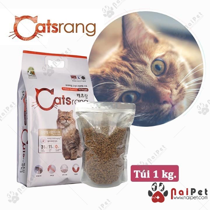 Thức ăn Hạt Cho Mèo Catsrang Hàn Quốc 5kg