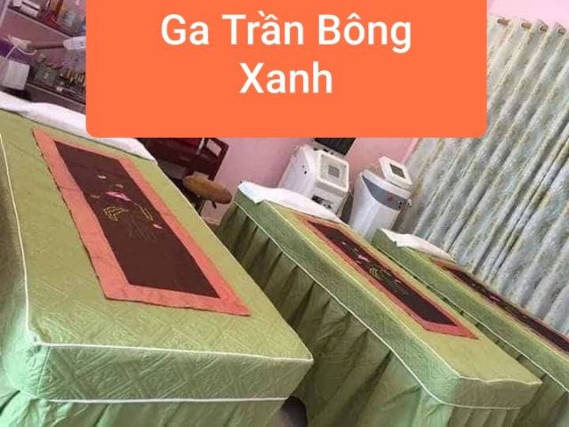 Ga trải giường spa + vỏ gối+ ruột gối