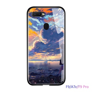 ốp lưng oppo F9/A5S/A12/F3/F5/F7 mặt bóng galaxy vũ trụ cực đẹp