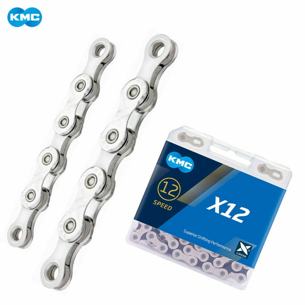 Bộ Dây Xích Xe Đạp Leo Núi KMC X12 12 126L 12 12V Kèm Hộp Đựng