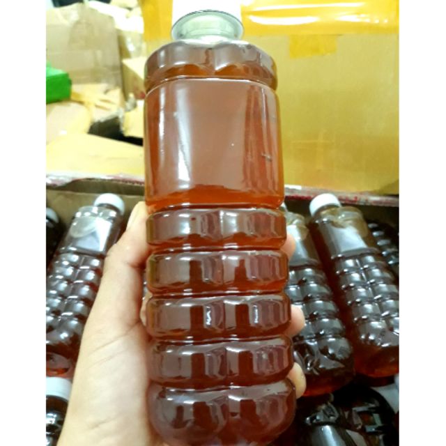 500ml Mật ong cam kết nguyên chất đặc sánh y hình bao test