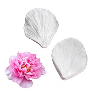 khuôn silicon làm hoa peony