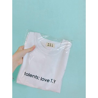 [TAEYEON] Áo thun Talents: love T.Y - Freesize