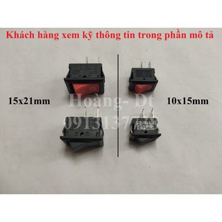 Công tắc bập bênh 2 chân 2 nấc (On/ Off)