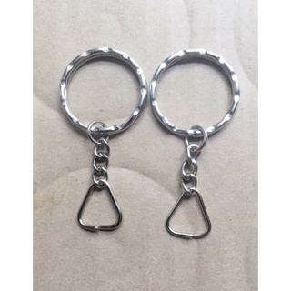 Móc khóa khuyên inox - 2 loại