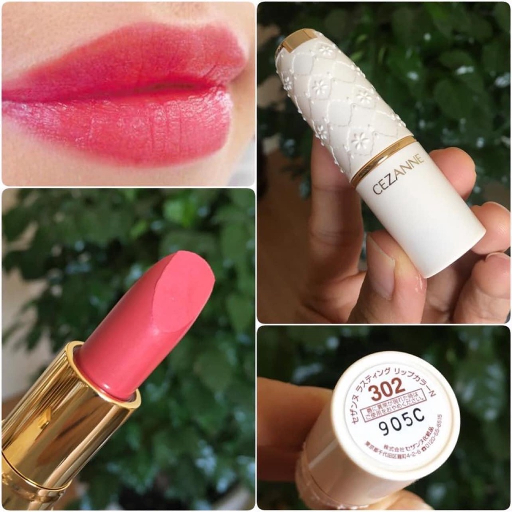 Son lì Cezanne Lasting Lip Color KHÔNG CHÌ