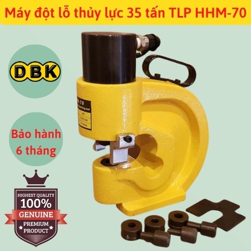 Máy đột lỗ thủy lực 35 tấn TLP HHM-70