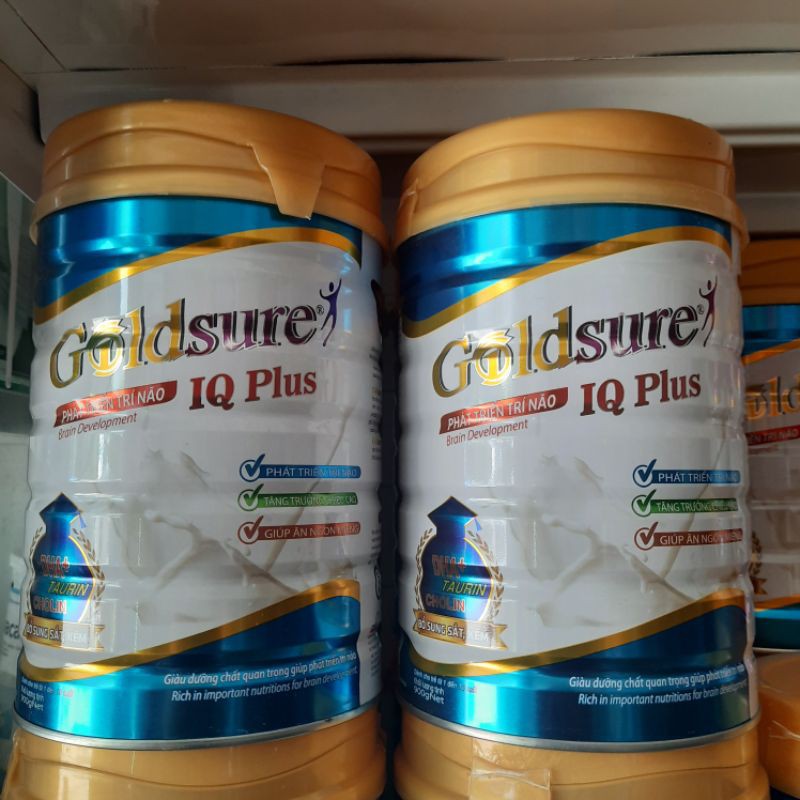 combo 2 lon sữa Goldsure trí não 900g