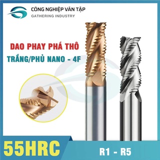 [D6-D10] Dao phay phá thô gia công nhôm, thép