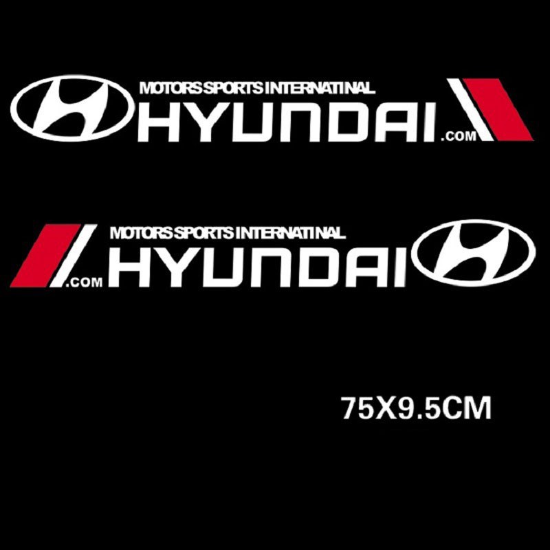 Dải Tem Dán Sườn Xe ô Tô Hyundai Ms-339