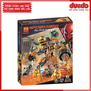 LEGO Marvel 76128 Đối Đầu Molten Man