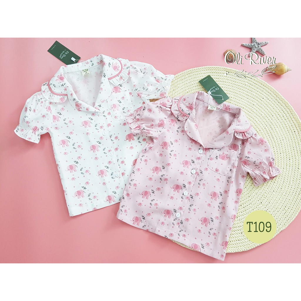 [BỘ NGỦ PIJAMA THIẾT KẾ 10-38KG] ĐỒ NGỦ BÉ GÁI CHẤT ĐŨI LOẠI CAO CẤP MỊN MỀM MƯƠT MÁT CHUẨN HÀNG THIẾT KẾ - SHOP BỐN MÙA