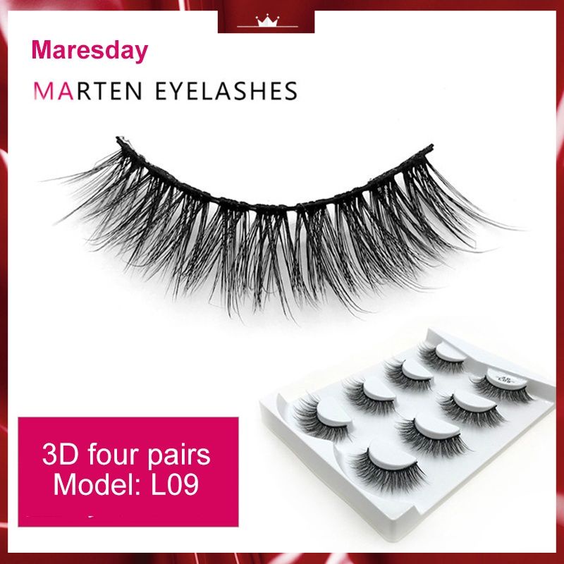 [giao hàng tận nơi] Lông mi giả 3D dài dày cong phong cách Âu Mỹ làm thủ công | BigBuy360 - bigbuy360.vn