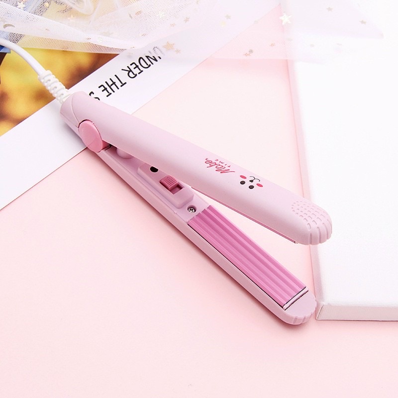 Máy Dập Xù/ Máy là tóc mini Cute Sẵn Nhiều Màu