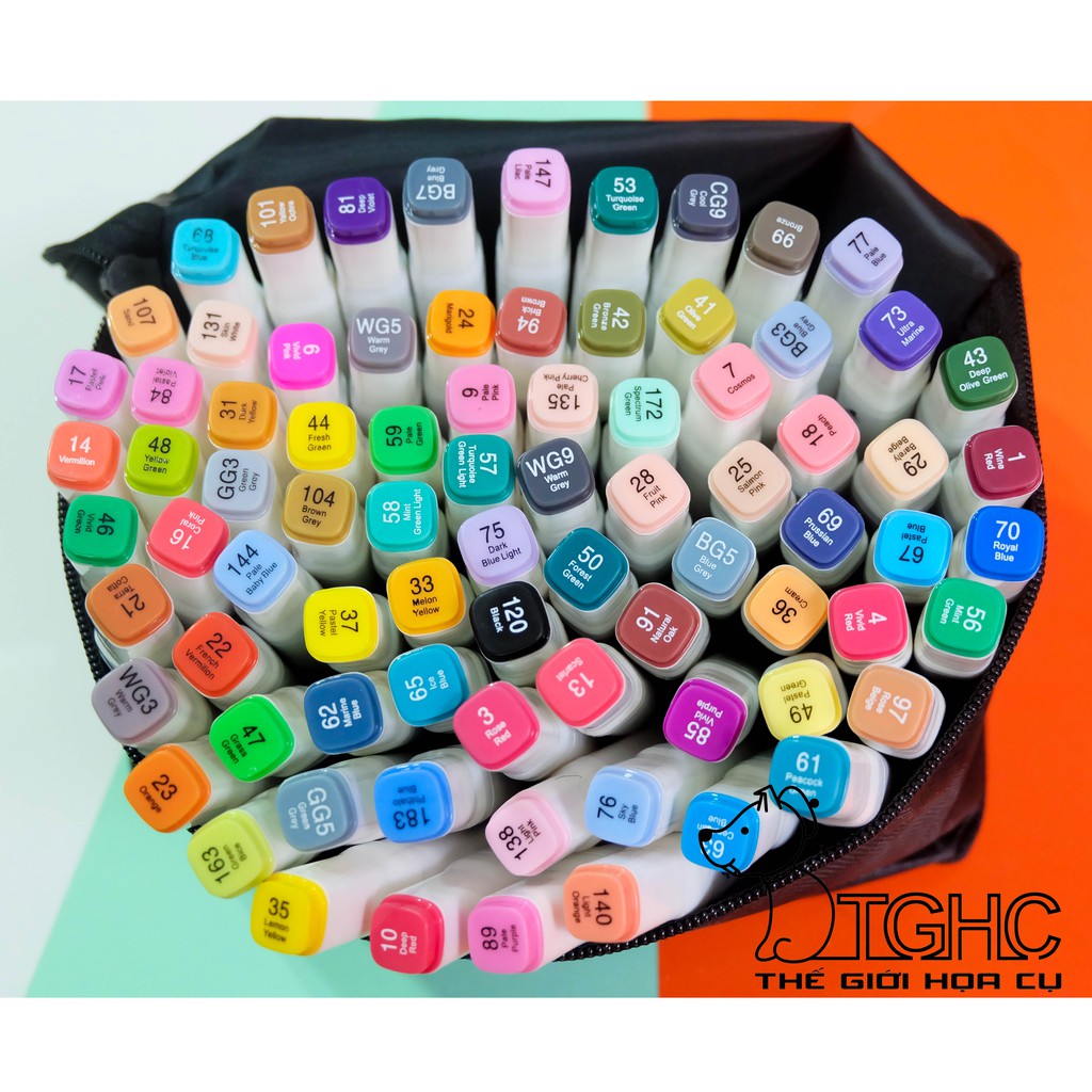[ RẺ NHẤT] Bút Marker MingYun Bộ 80 Màu [ Có Quà Tặng ]